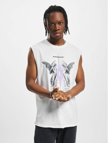 MJ Gonzales / t-shirt The Truth V.1 X Sleeveless in wit