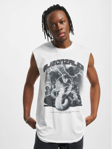 MJ Gonzales / t-shirt Toxic V.2 X Sleeveless in wit