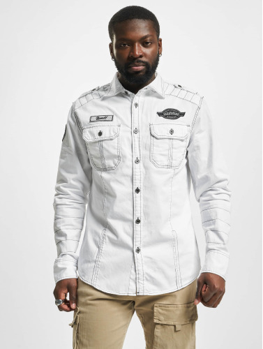 Brandit Overhemd -7XL- Luis vintageshirt Wit