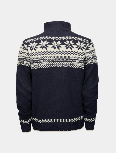 Urban Classics Sweater/trui -3XL- Troyer Norweger Blauw