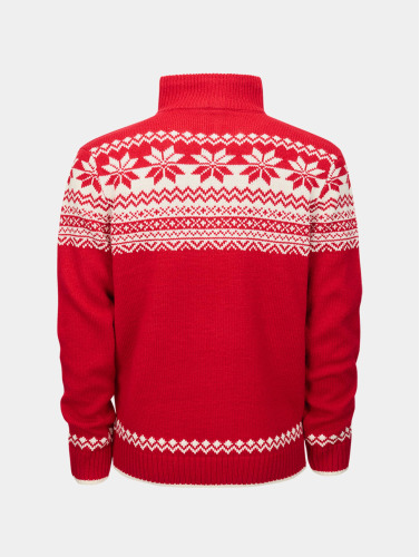 Urban Classics Sweater/trui -L- Troyer Norweger Rood