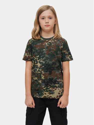 Brandit Kinder Tshirt -Kids 122- Basic Groen