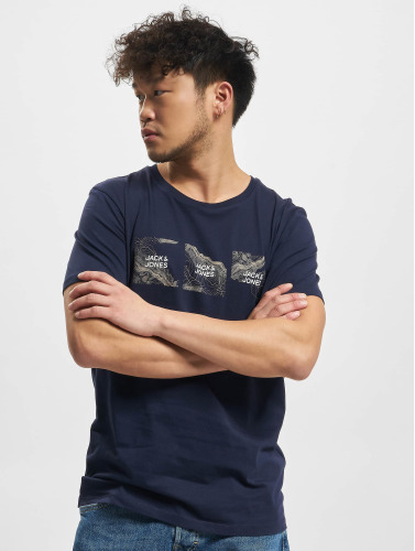 Jack & Jones / t-shirt Technic Crew Neck in blauw