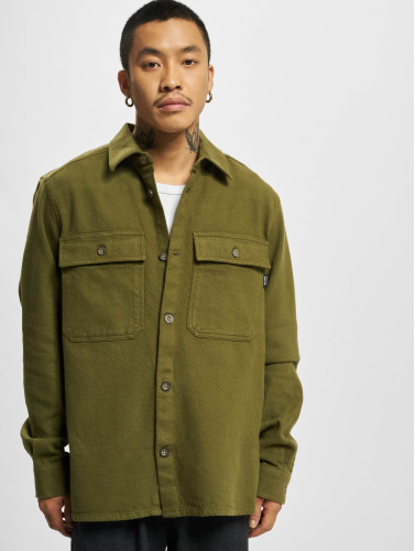 Only & Sons / overhemd Scott Solid Flannel in groen