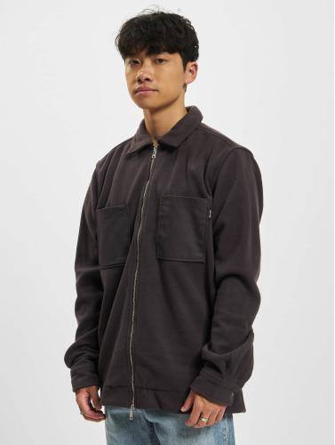 Only & Sons / overhemd Tim Fleece Zip in grijs