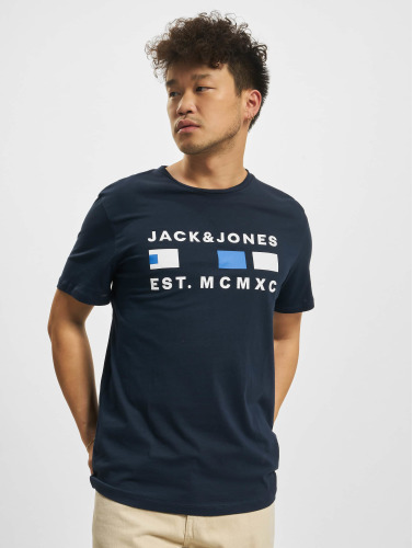 Jack & Jones / t-shirt Freddie Crew Neck in blauw