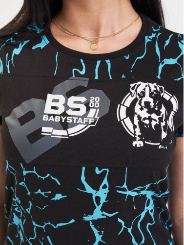 Babystaff / t-shirt Strainge in zwart