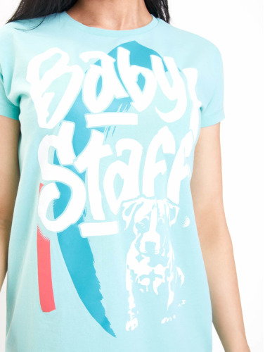 Babystaff / t-shirt Giela in blauw