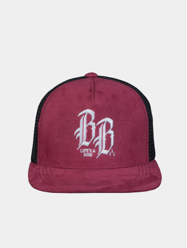 Blood In Blood Out / trucker cap Double B in rood