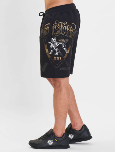 Amstaff / shorts Fozan in zwart