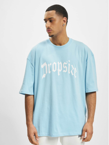 Dropsize / t-shirt Heavy Oversize Logo in blauw