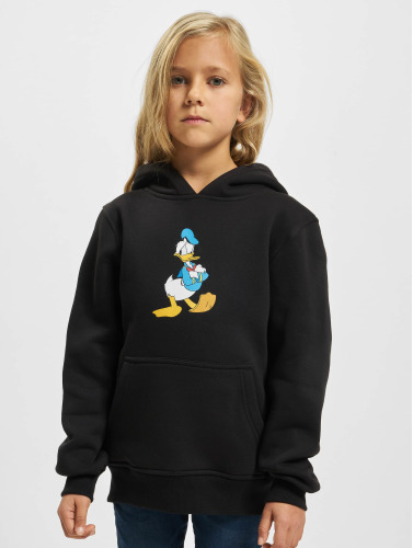 Disney Donald Duck Kinder hoodie/trui -Kids 122- Donald Duck Pose Zwart