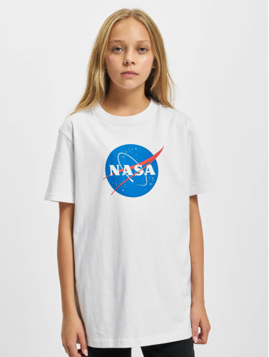 Urban Classics NASA Kinder Tshirt -Kids 134- NASA Insignia Wit