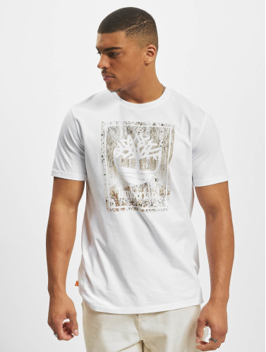 Timberland / t-shirt SES Stack in wit