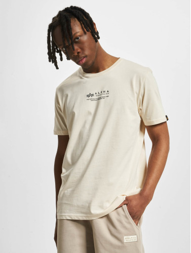 Alpha Industries / t-shirt Wording in wit