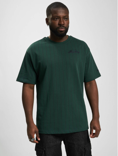 New Era / t-shirt Oversized Pinstripe in groen