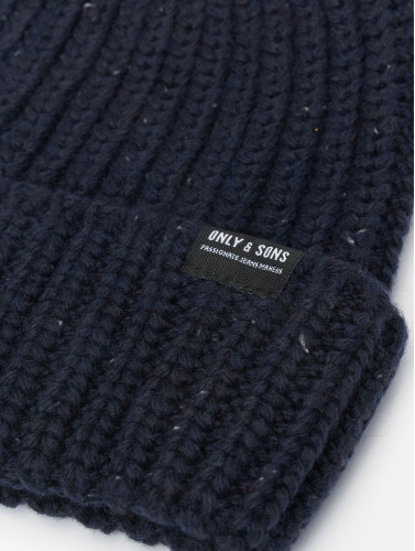 Only & Sons / Beanie Emile Nap Knit in blauw