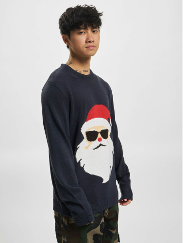 Only & Sons / trui Xmas Funny Crew Knit in blauw