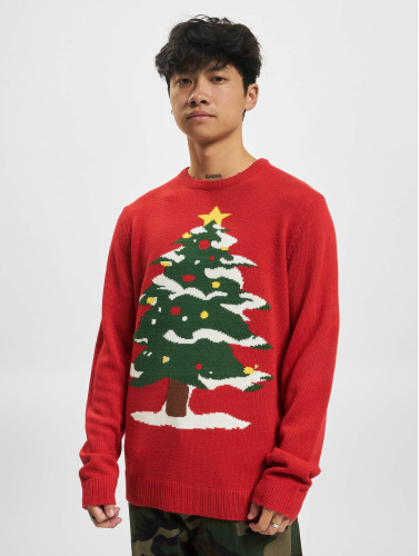 Only & Sons / trui Xmas Funny Crew Knit in rood