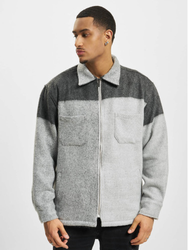 PEGADOR / overhemd Bale Logo Embroidery Heavy Flannel in grijs