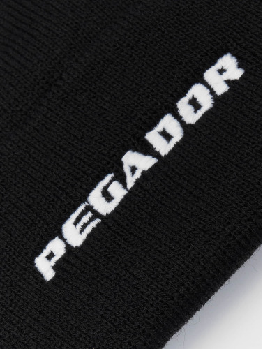 PEGADOR / Beanie Logo in zwart