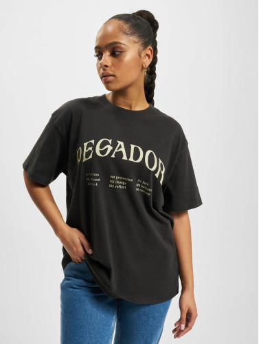 PEGADOR / t-shirt Lulea in zwart