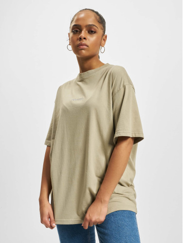 PEGADOR / t-shirt Beverly Logo Oversized in beige