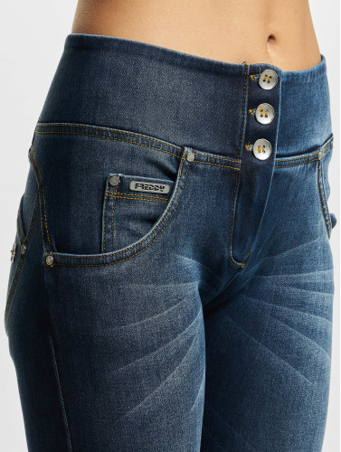 Freddy / Skinny jeans WR.UP® Snug Denim - Mid Waist in blauw
