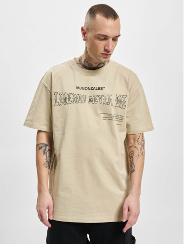 MJ Gonzales / t-shirt Legends Never Die Heavy Oversized 2.0 in beige