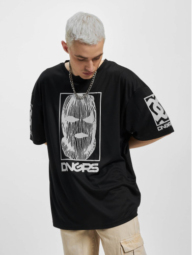 Dangerous DNGRS / t-shirt Evil 07 in zwart