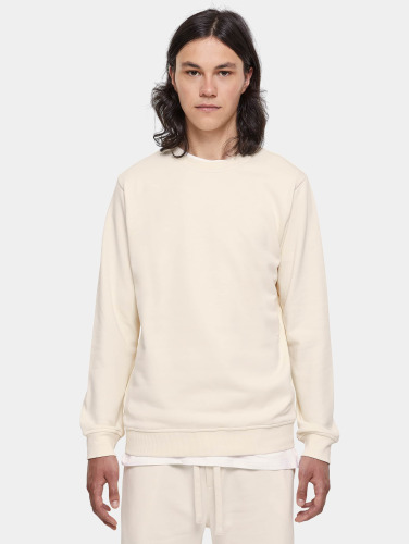 Urban Classics Crewneck sweater/trui -3XL- Basic Terry Ivoorkleurig