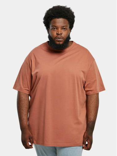 Urban Classics Heren Tshirt -XL- Organic Basic Oranje