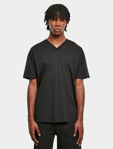 Urban Classics Heren Tshirt -3XL- Organic Oversized V-Neck Zwart