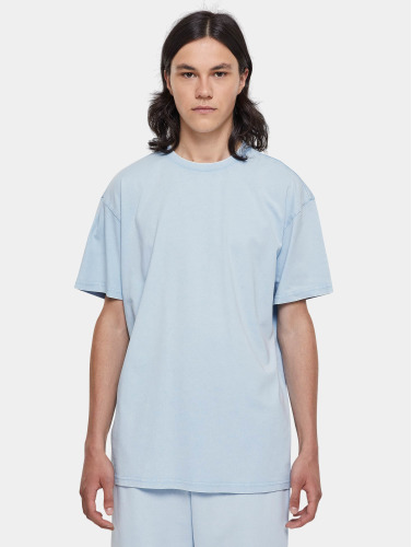 Urban Classics Heren Tshirt -5XL- Heavy Oversized Acid Wash Blauw