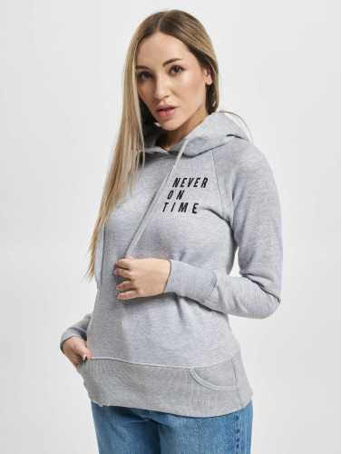Mister Tee Hoodie/trui -S- Never On Time Grijs