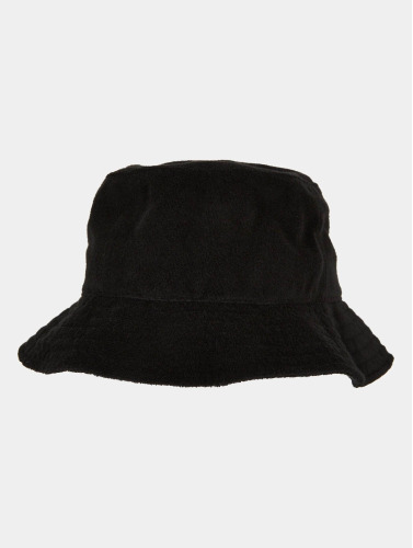 Flexfit / hoed Frottee in zwart