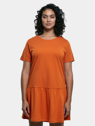 Urban Classics Korte jurk -3XL- Valance Tee Oranje