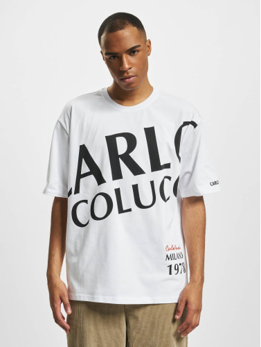 Carlo Colucci / t-shirt Big Logo in wit