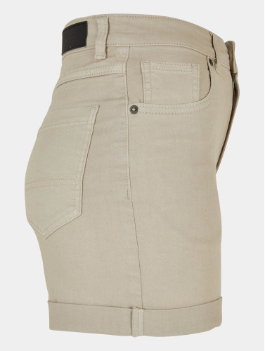 Urban Classics Korte broek -Taille, 32 inch- Colored Stretch Denim Groen