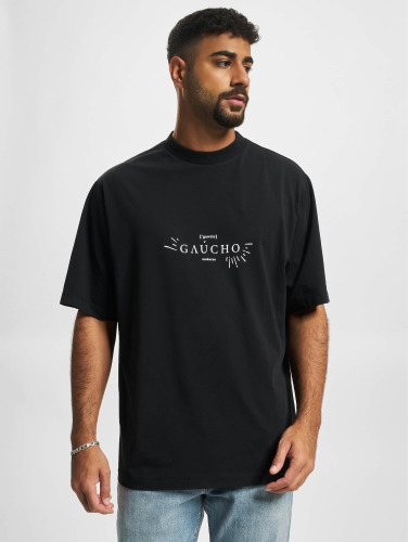 Marcelo Burlon / t-shirt Gaucho Script Over T in zwart