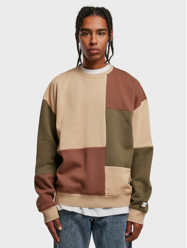 Starter Black Label Crewneck sweater/trui -XL- Patchwork Multicolours