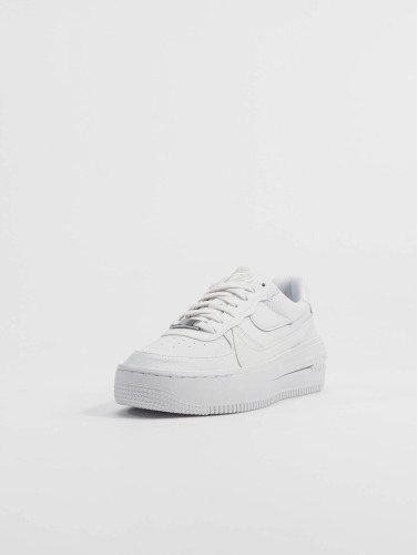 Nike / sneaker Air Force 1 Platform 'Triple-White' in wit