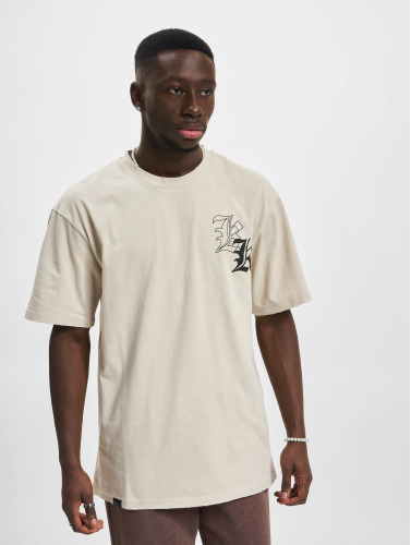 Karl Kani / t-shirt Woven Signature Washed Print in beige
