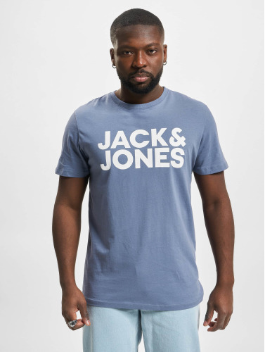 Jack & Jones / t-shirt Corp Logo in blauw