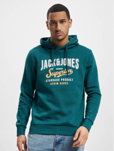 Jack & Jones / Hoody Logo in groen