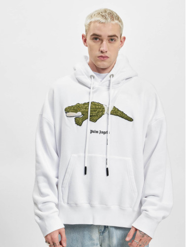 Palm Angels / Hoody Croc in wit