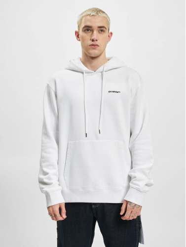 Off-White / Hoody Wave Outl Diag Slim in wit