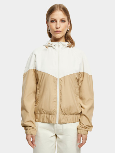 Urban Classics Windbreaker jacket -XS- Arrow Ivoorkleurig/Beige