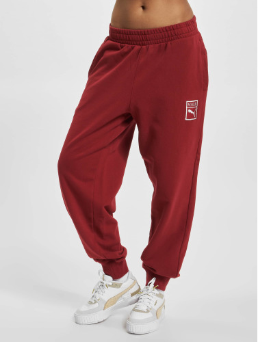 Puma / joggingbroek Relaxed TR in rood