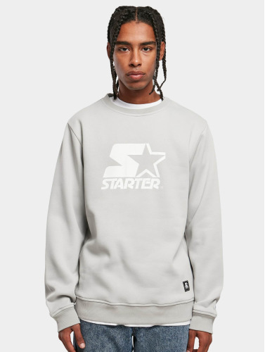 Starter Black Label Crewneck sweater/trui -M- Logo Grijs